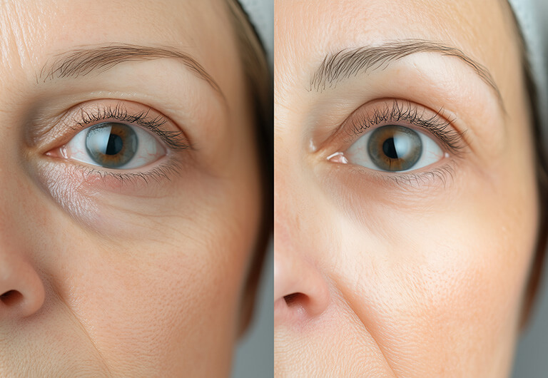 目の下のたるみ取り・脂肪注入の施術の仕組み