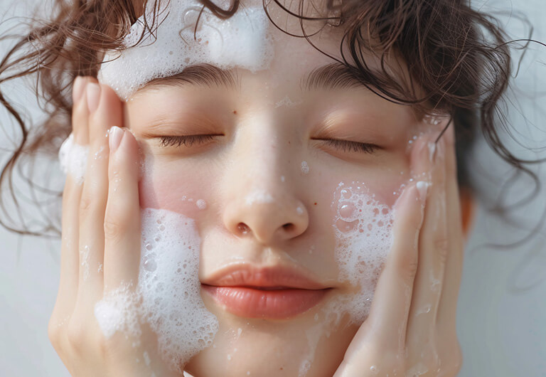 洗顔・シャワーについて