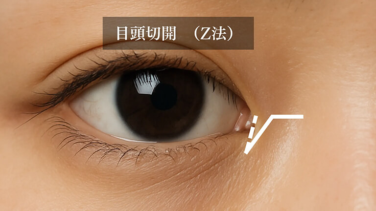 目頭切開(Z法)